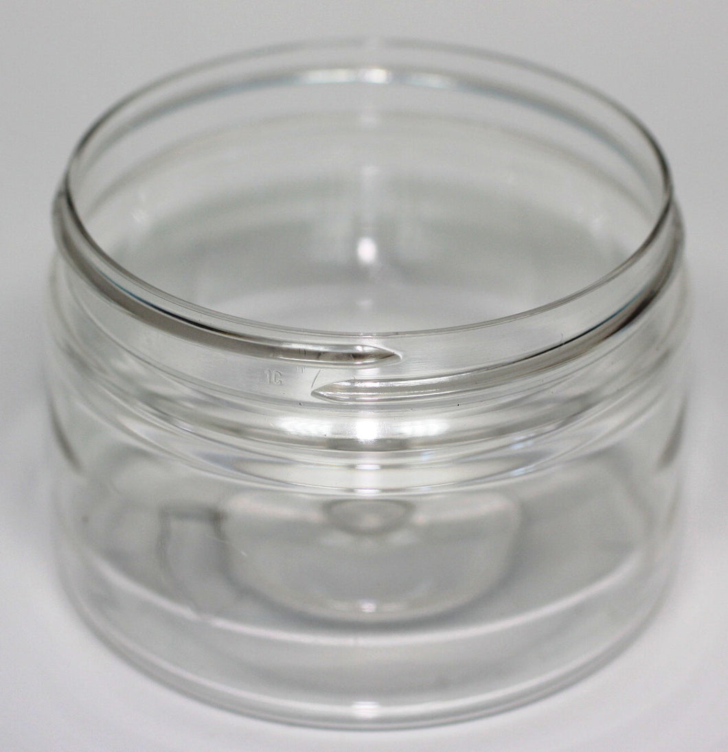 150ml STRAIGHT SIDED JAR CLEAR PET 70mm 400