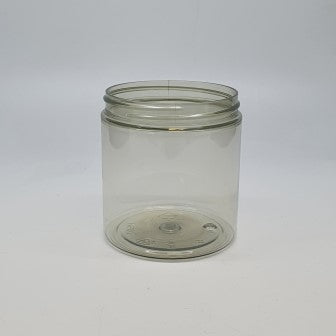 250ml STRAIGHT SIDED JAR 100% RECYCLED PET (PCR) 70mm 400