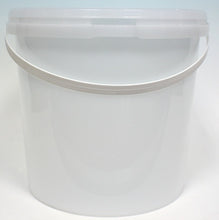 Load image into Gallery viewer, 5000ml POLY BUCKET WHITE T/E PLASTIC HANDLE
