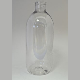 500ml CLEAR PET ROUND 28mm 410