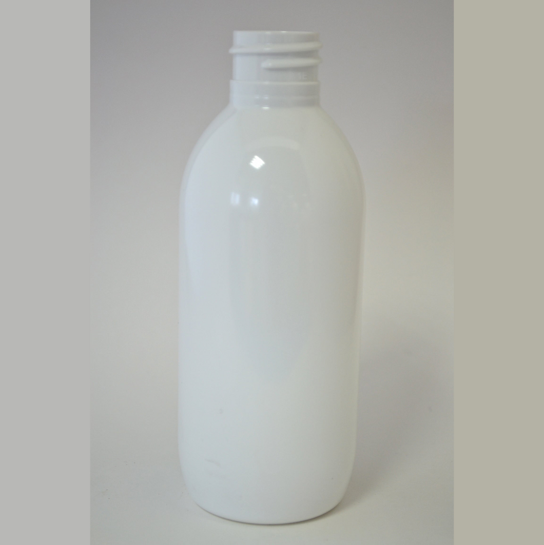 250ml WHITE PET ROUND 28mm 410