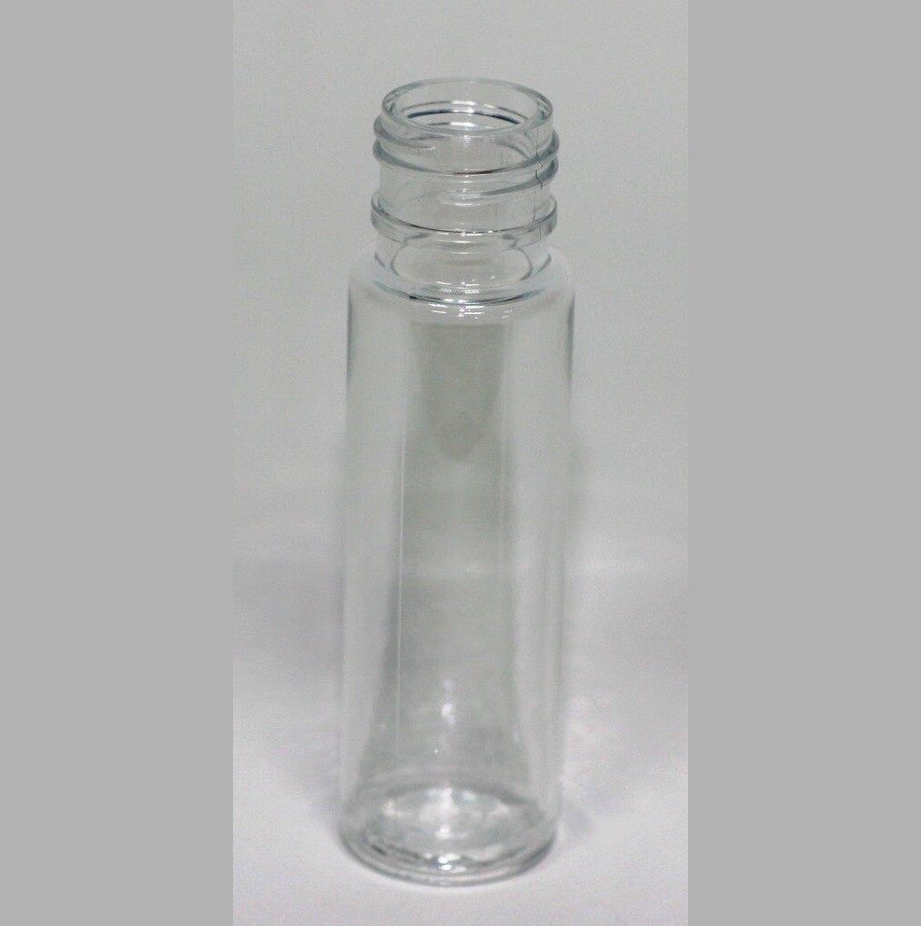 10ml CLEAR ROLL ON BOTTLE PET