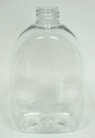 500ml CLEAR PET ROUND SHOULDER 28mm 410