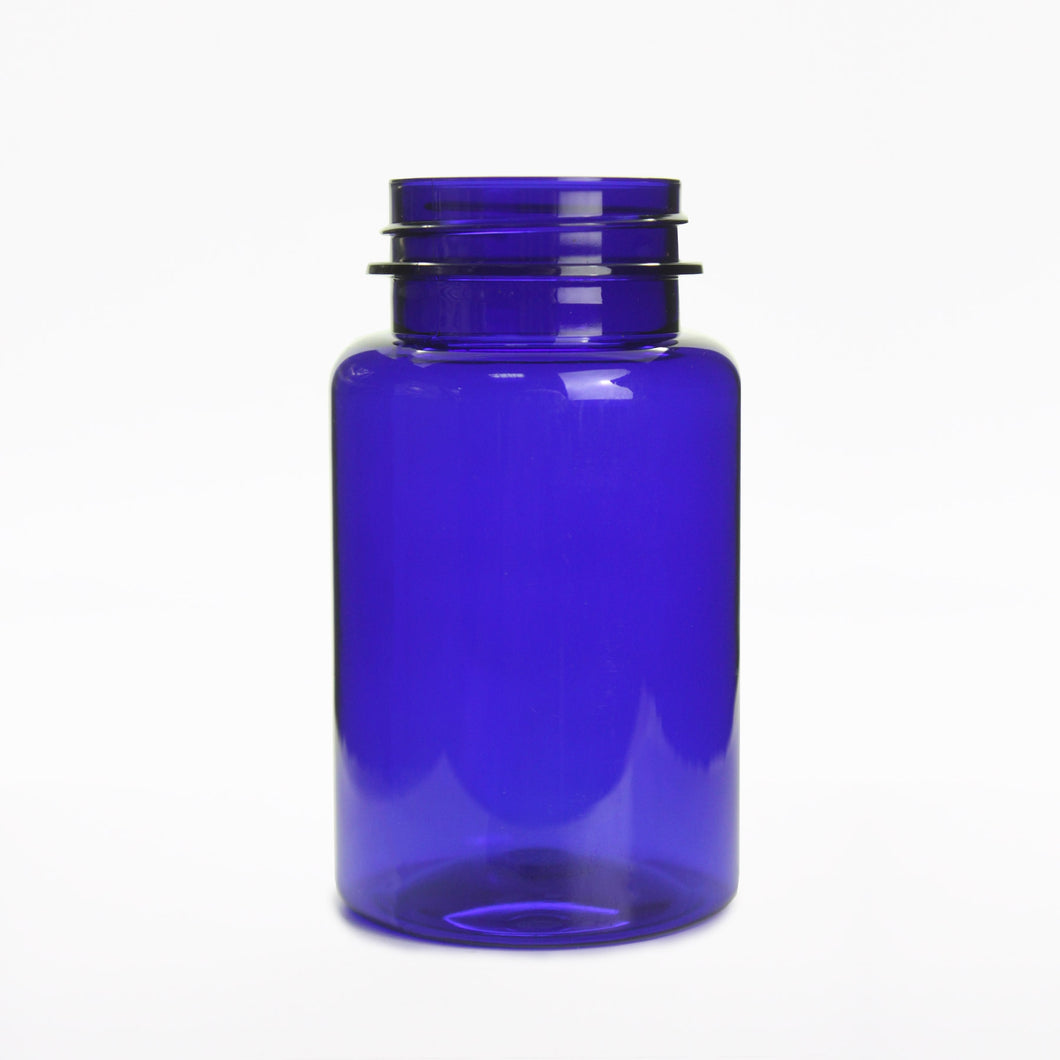 120ml TABLET JAR COBALT BLUE 38mm