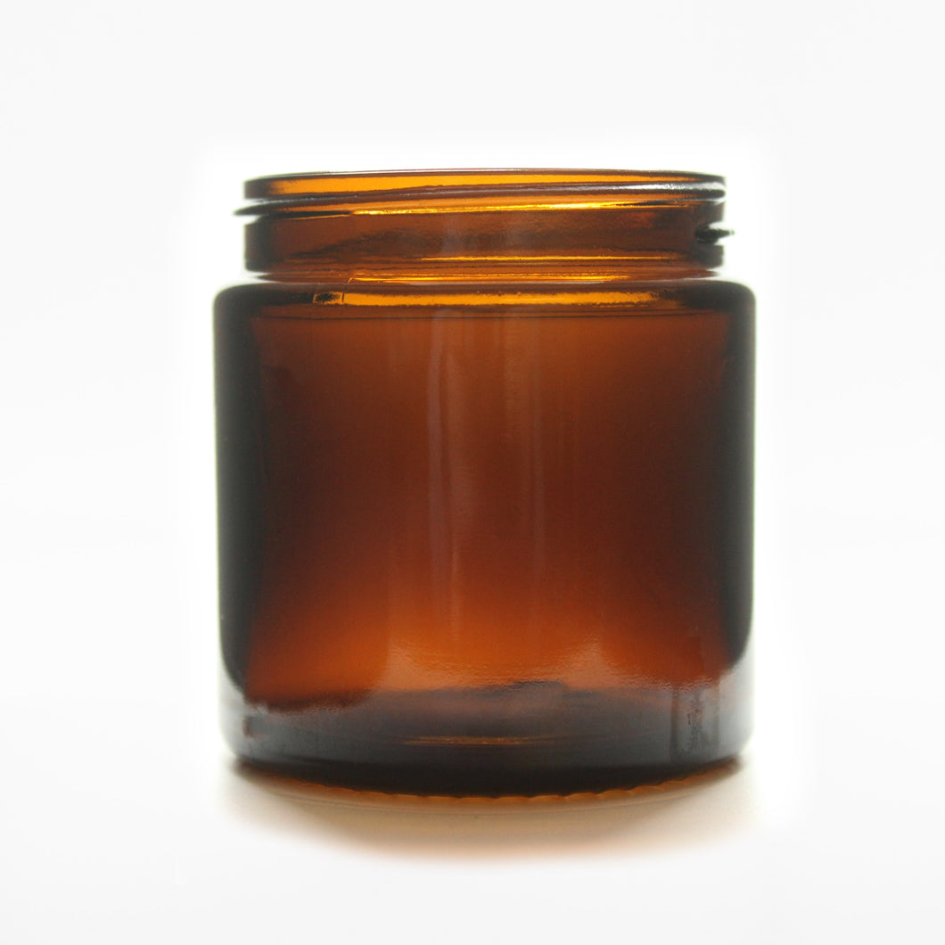 120ml AMBER GLASS JAR 58mm 400