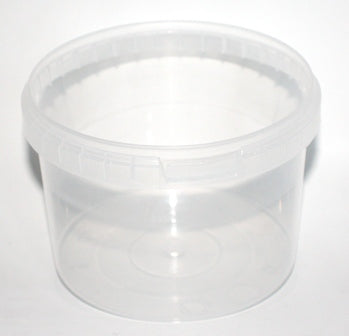 500ml PP BUCKET TAMPER EVIDENT TOUCH CLEAR