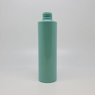 200ml TALL PET CYLINDER TURQUOISE 24mm 410