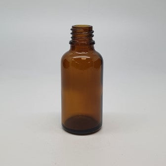 30ml AMBER GLASS 18mm GL18