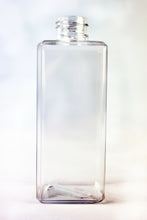 Load image into Gallery viewer, 200ml BEVELLED SQUARE CLEAR PET 24mm 410
