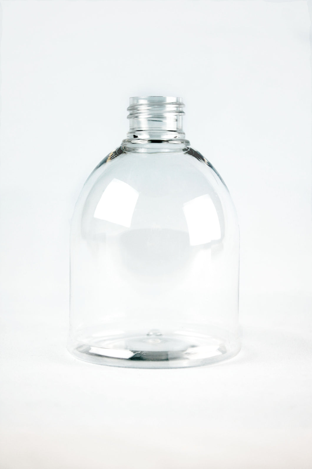 250ml CLEAR PET BELL BOTTLE 24mm 410