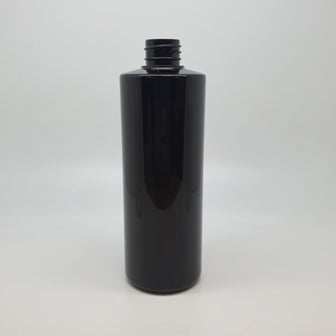 500ml PET CYLINDER BLACK 28mm 410