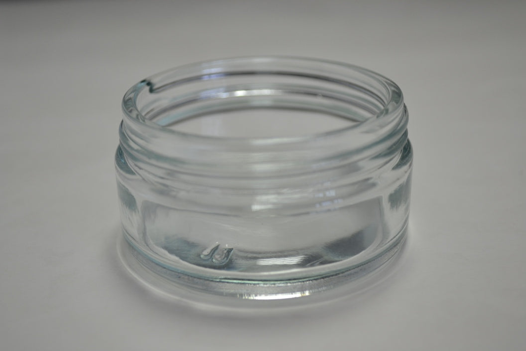 50ml GLASS JAR CLEAR 60mm 400