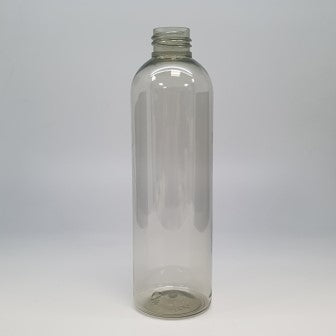 250ml TALL BOSTON CLEAR PET 100% PCR 24mm 410