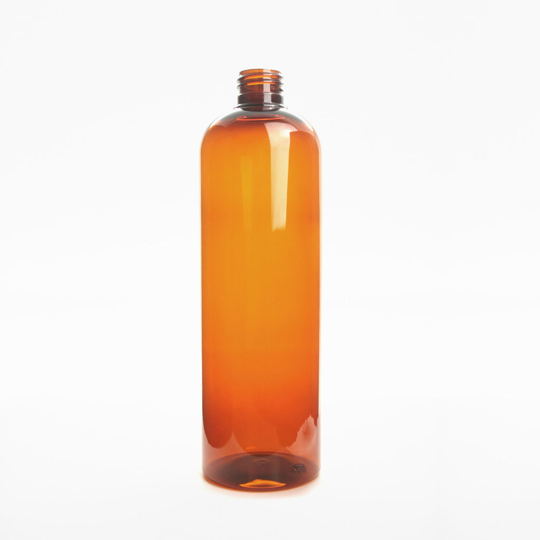 500ml TALL BOSTON AMBER PET 24mm 410