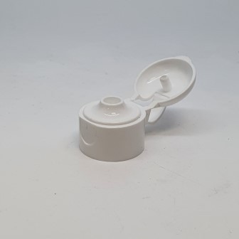 24mm 410 WHITE SMOOTH DOMED DISPENSER TOP 