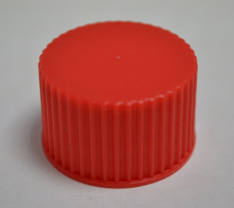 28mm 410 RIBBED CAP WADDED RED