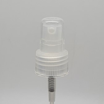 24mm 410 FINGER SPRAY WITH CLEAR COVER