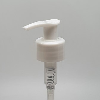 28mm 410 SMOOTH LOTION PUMP WHITE LOCK UP
