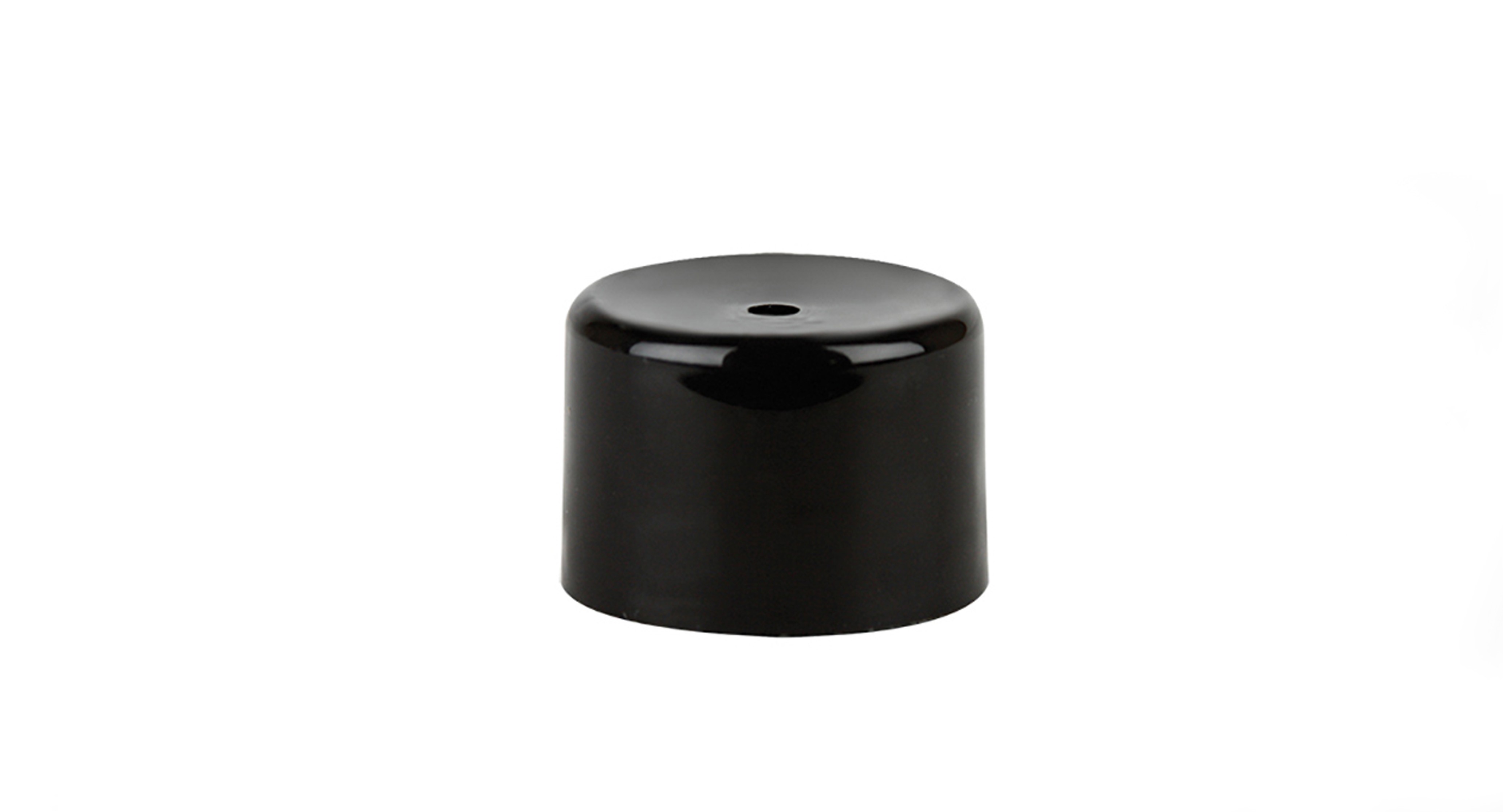 20mm 410 SMOOTH WADDED CAP BLACK PP