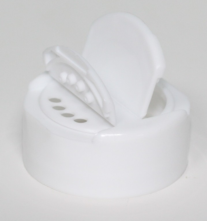 38mm WHITE FLAPPER CAP WITH SEALING LINER