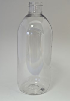 500ml CLEAR PET ROUND 28mm 410