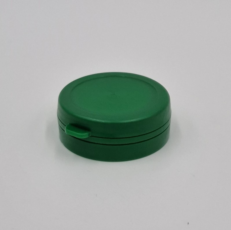 43mm GREEN TAMPERTAINER CAP