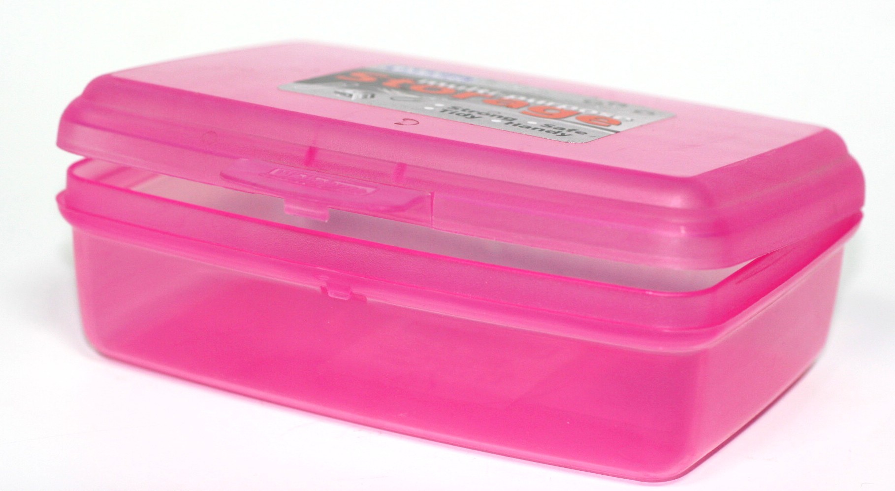 500ml STORAGE BOX & HINGED LID WITH CLIP
