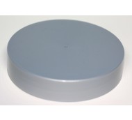 106mm SMOOTH WALLED LID TO FIT 500/1000ml SILVER PET