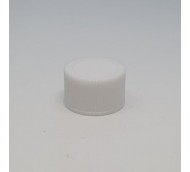 22mm 410 RIBBED CAP WADDED WHITE