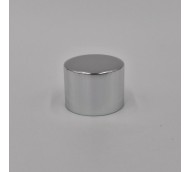 20mm 410 SMOOTH WADDED CAP SHINY SILVER
