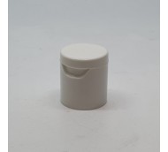 20mm 415 WHITE SMOOTH WALLED FLIP TOP
