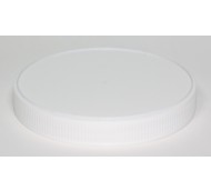 100mm 400 WHITE PP EPE LINED RIBBED CAP