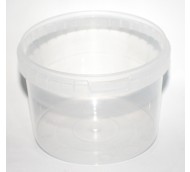 500ml PP BUCKET TAMPER EVIDENT TOUCH CLEAR