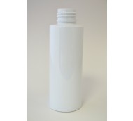 100ml CYLINDRICAL WHITE PET 24mm 410
