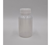 250ml WIDE NECK PERFECT SEAL NATURAL LDPE & HEAVY RIBBED CLOSURE