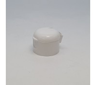 24mm 410 WHITE SMOOTH DOMED DISPENSER TOP 