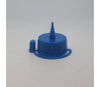 32mm 410 SPOUT BLUE WITH RECTANGULAR SPOUT TO DISPENSE A RIBBON OF PRODUCT