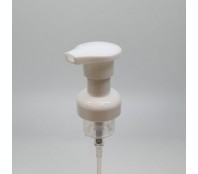 30mm FOAMER/MOUSSE PUMP ALL WHITE WITH LOCKING HEAD