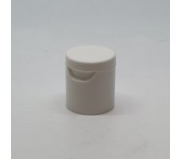 20mm 415 WHITE SMOOTH WALLED FLAT TOP FLIP TOP