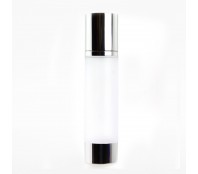 100ml AIRLESS SILVER AND FROSTED