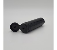 100ml TUBE BLACK LDPE FLIP TOP (3mm Oriface) 40mm X 119mm