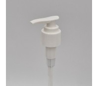24mm 410 WHITE SMOOTH LOTION PUMP SADDLE HEAD