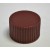 28mm 410 RIBBED CAP WADDED BROWN 